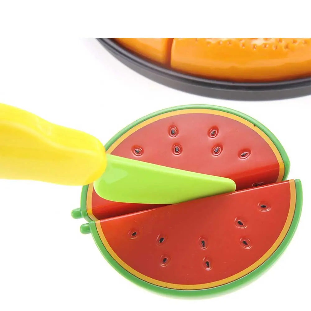 Pizza, Watermelon, and Ice Cream Cutting Food Playset G8Central