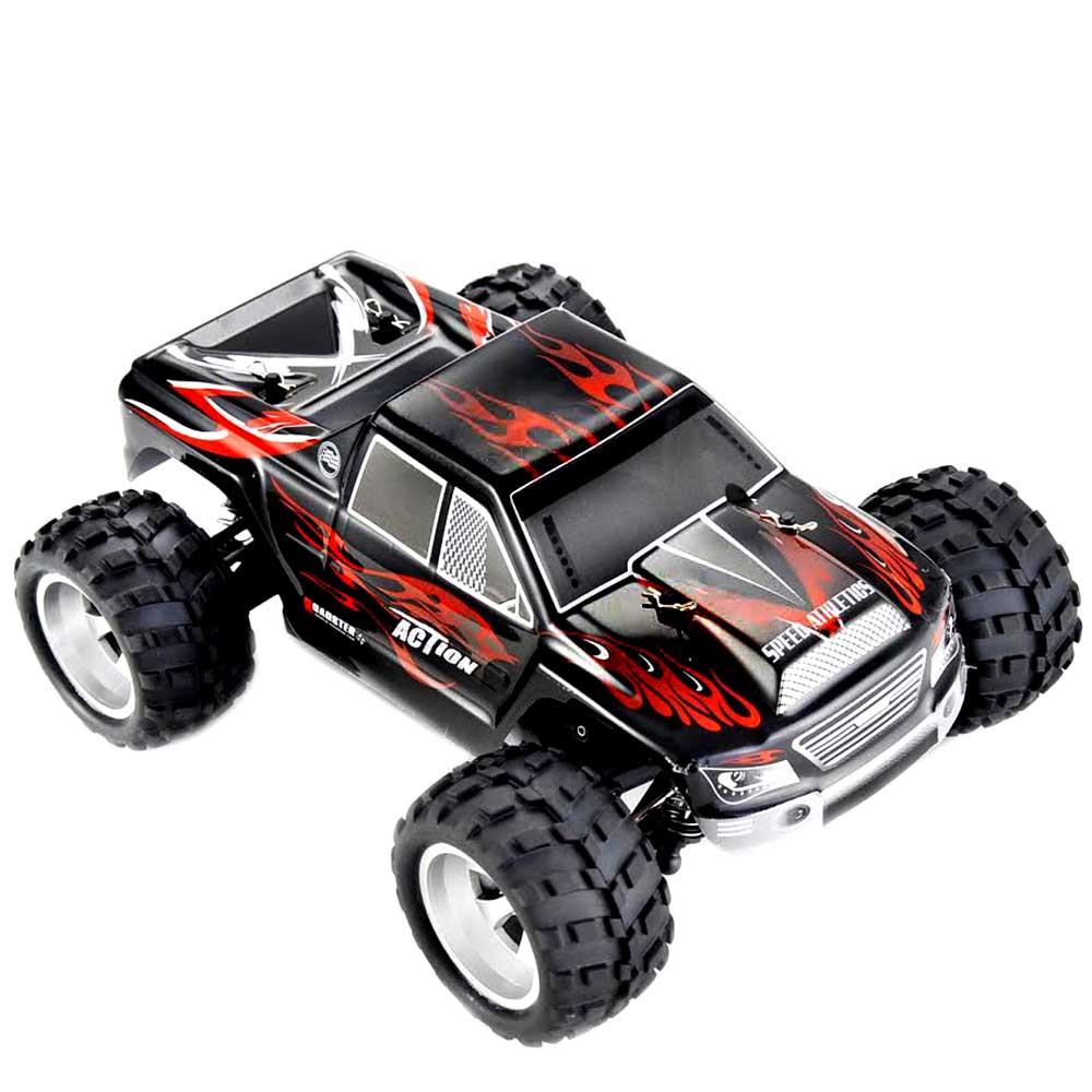 1:18 RC 2.4Gh 4WD Remote Control Off-Road Truck | Black