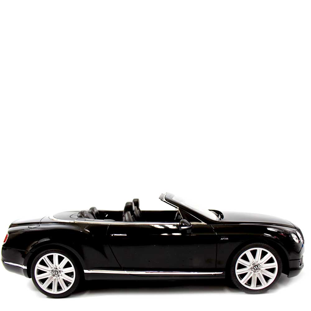 Full Function Remote Operated Model Car Bentley Continental GT Convertible 1:12 | Black