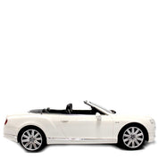Toy Car Bentley Continental GT Convertible with Remote Control | 1:12 WHITE