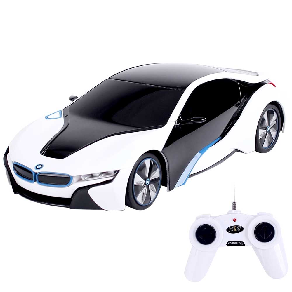 RC BMW i8 Concept Sports Car 1:24 | White