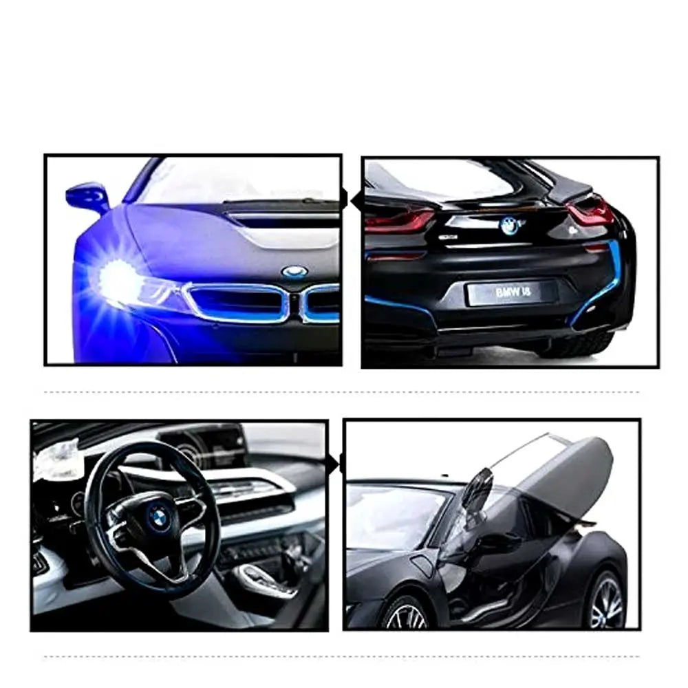 1:14 RC BMW i8 W/ Open Doors | Black G8Central