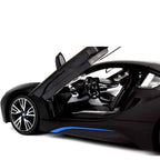 1:14 RC BMW i8 W/ Open Doors | Black G8Central