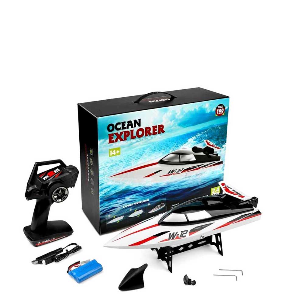 WL912-A Ocean Explorer. Highly Maneuverable RC Speed Boat With Capsize Protection 2.4 GHz