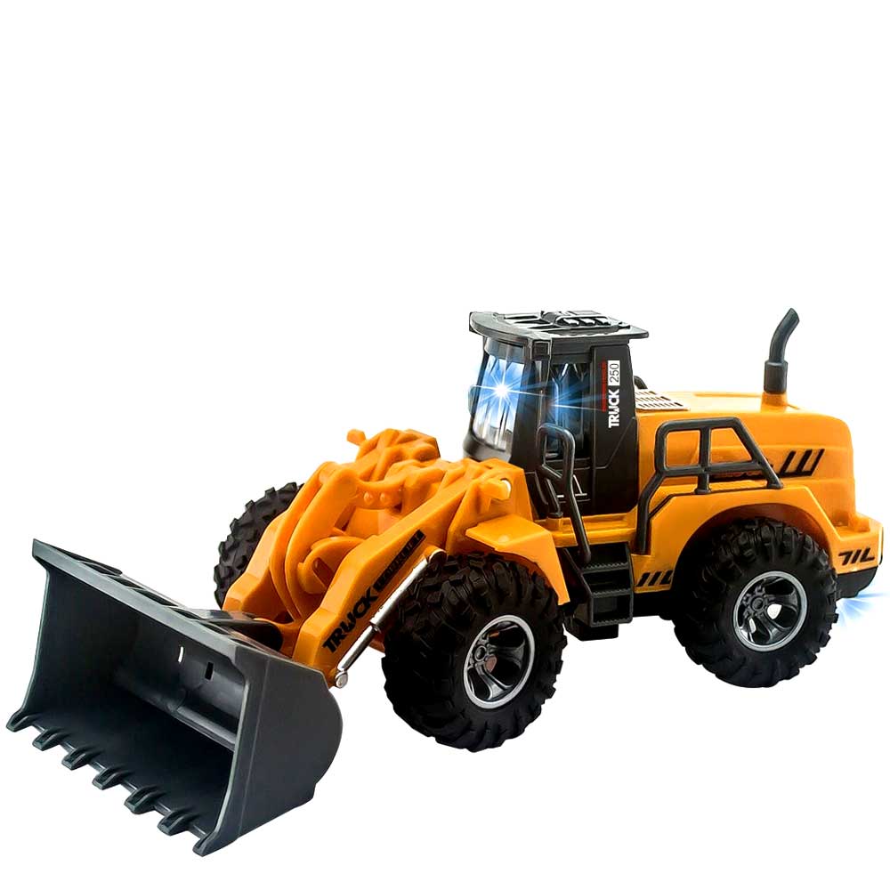 RC Bulldozer Construction Truck With 5 Channel 1:30 | Yellow