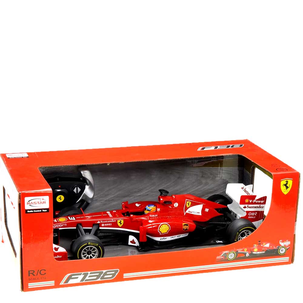 Ferrari F138 R/C, Scale: 1/12 New in box - NEVER sale OPENED Remote Control