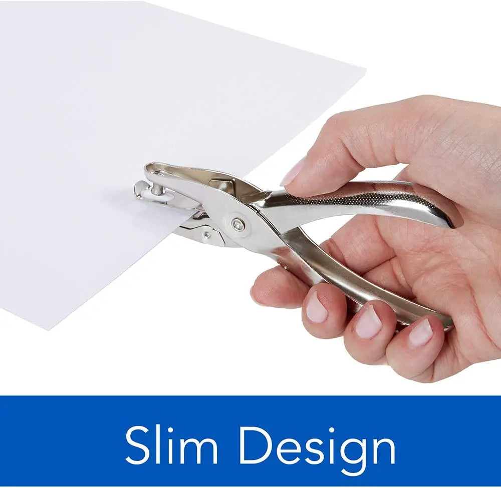 Single Hole Punch Metal Chrome G8Central
