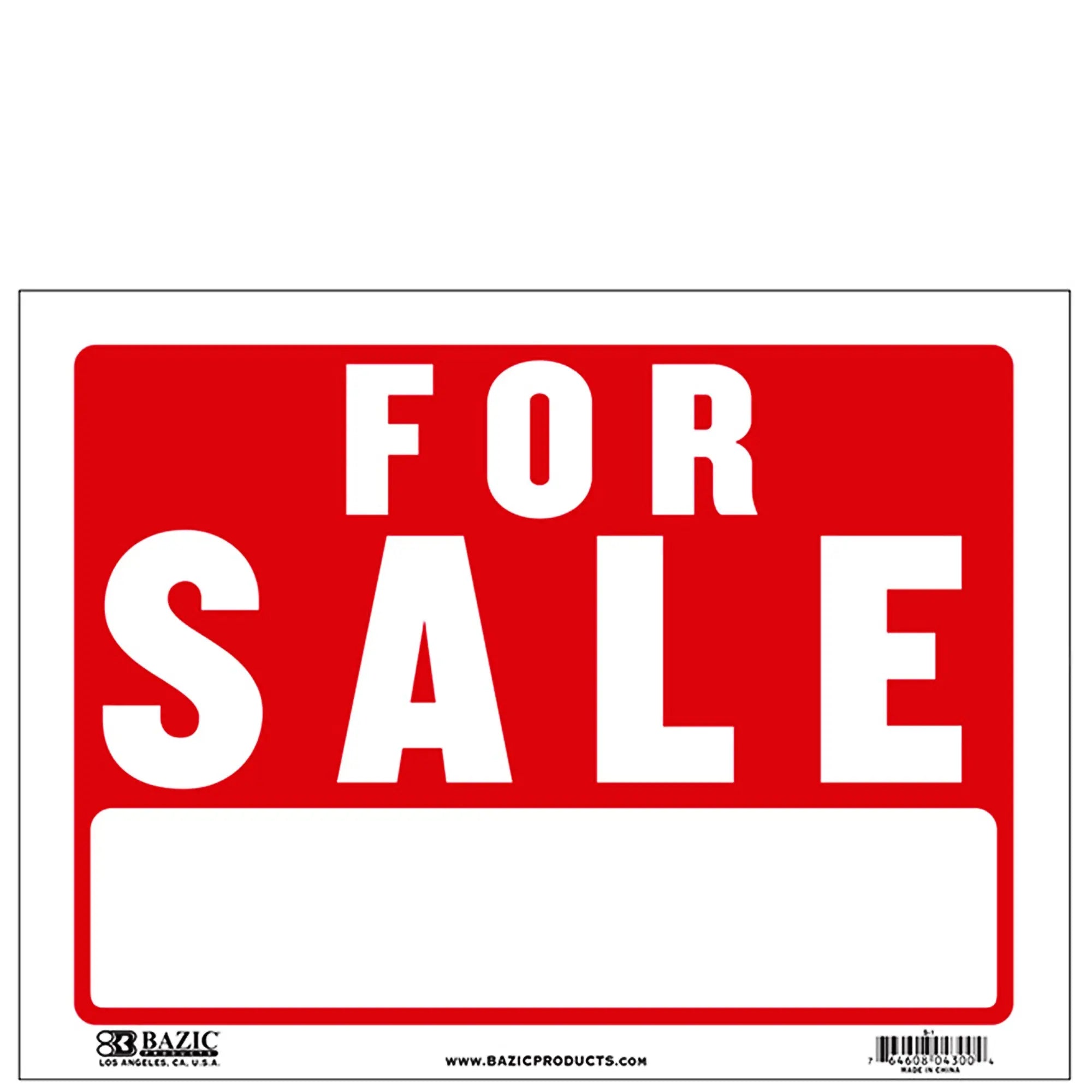 FOR SALE Signs for Advertising Homes Offices with Bright Visible Colors Lettering Design G8Central