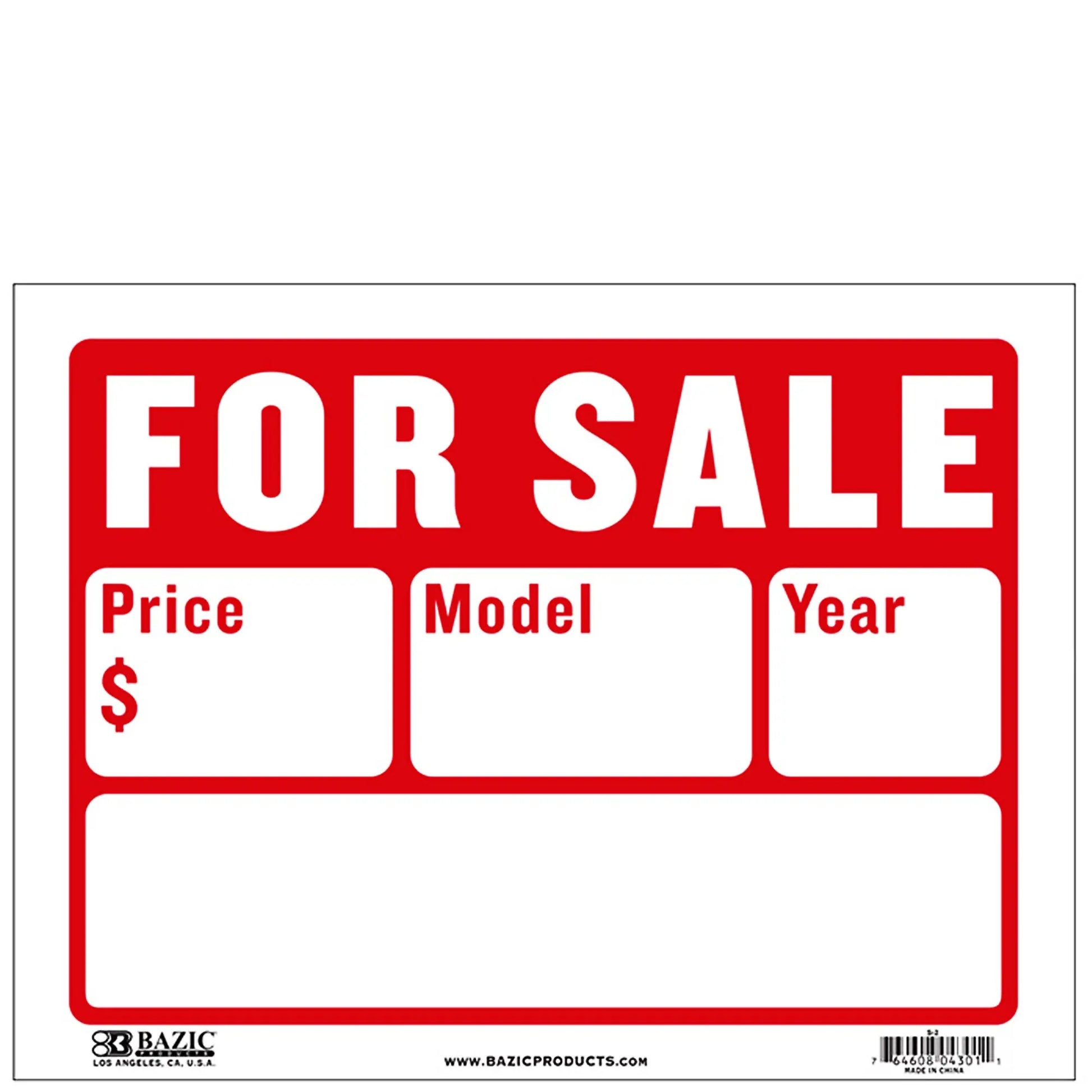 FOR SALE Signs for Advertising Homes Offices with Bright Visible Colors Lettering Design G8Central