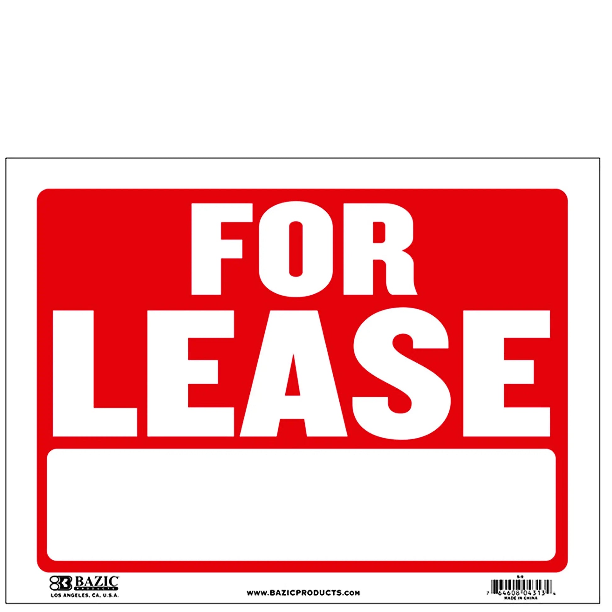 Retail & Sale SIGNS for Homes & Offices | Weather Resistant | LARGE 12" X 16" G8Central