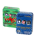LCR Dice Game in Blue Tin & LCR Wild Dice Game in Green Tin Bundle - 2 Pack G8Central
