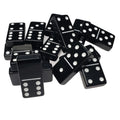 Premium Acrylic Double 6 Jumbo Dominoes Set Game | BLACK 🎲✨ Durable & Stylish G8Central