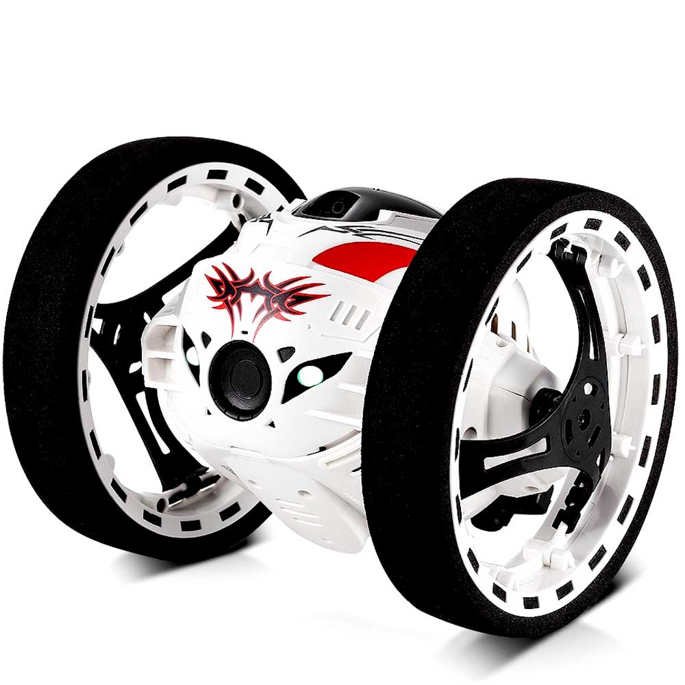 Remote Control Jumping Bounce Car | White