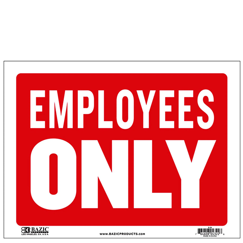 Retail & Sale SIGNS for Homes & Offices | Weather Resistant | LARGE 12" X 16" G8Central