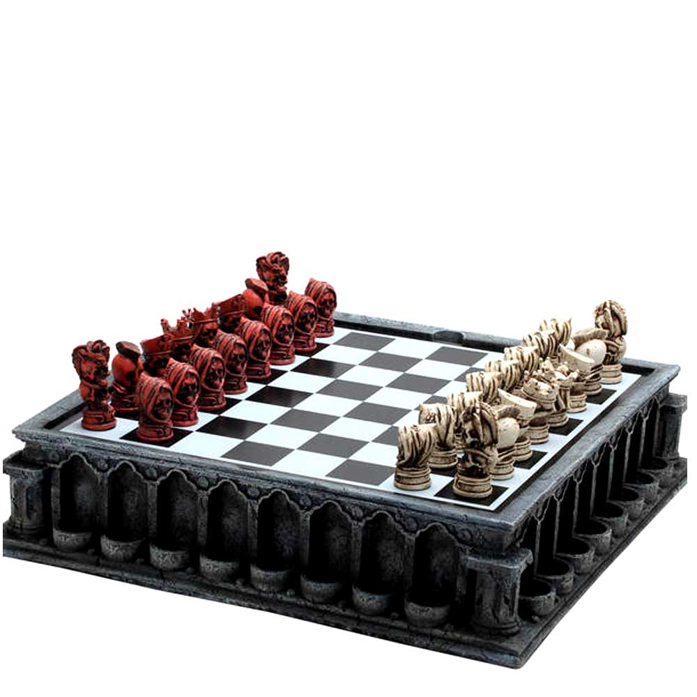 Metal Collectible Chess Set