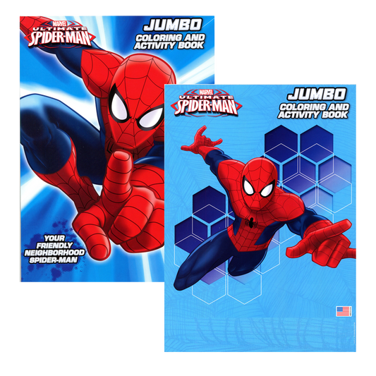 Marvel Ultimate SPIDER-MAN Superhero Coloring & Activity Book