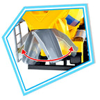 14" Friction Powered Cement Mixer Truck G8Central