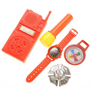 Fireman Gear Play Set For Kids With Helmet And Accessories