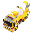 Friction Powered Cement Mixer Truck Toy With Lights And Sound G8Central