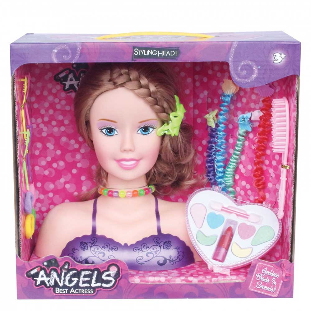 Princess Styling Head Playset With Fashion Accessories
